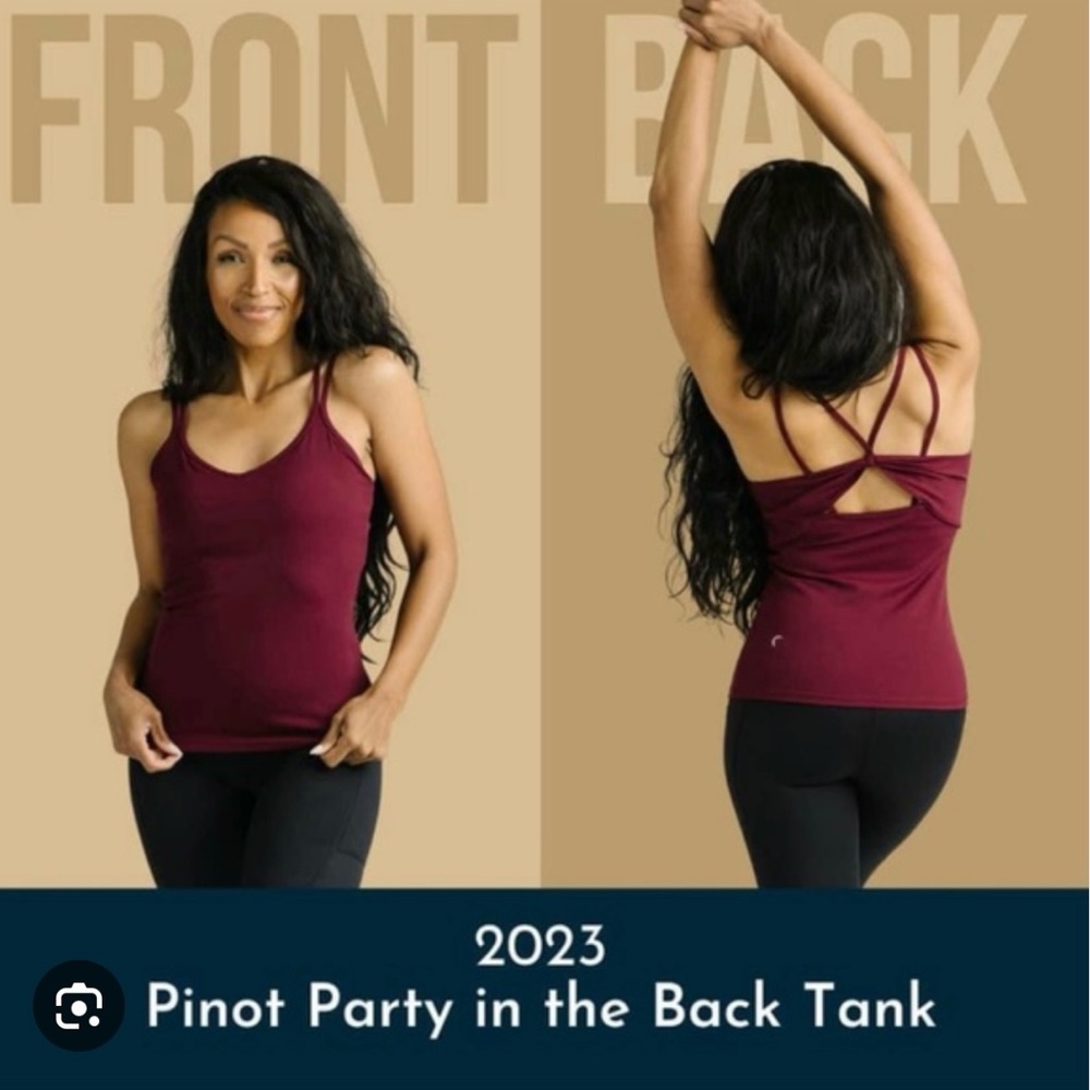Zyia Pinot party in the back tank Small